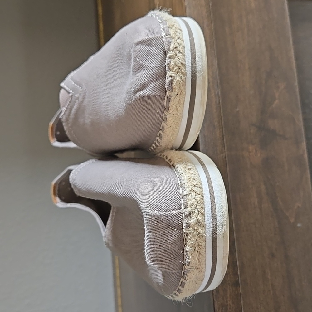 Bobs Breeze memory foam slip on Espadrille Woven Skecher 8 Spring Comfy Business - Picture 7 of 16